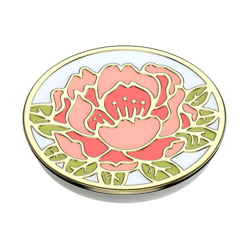 POPSOCKETS Enamel Blooming Peony Pink