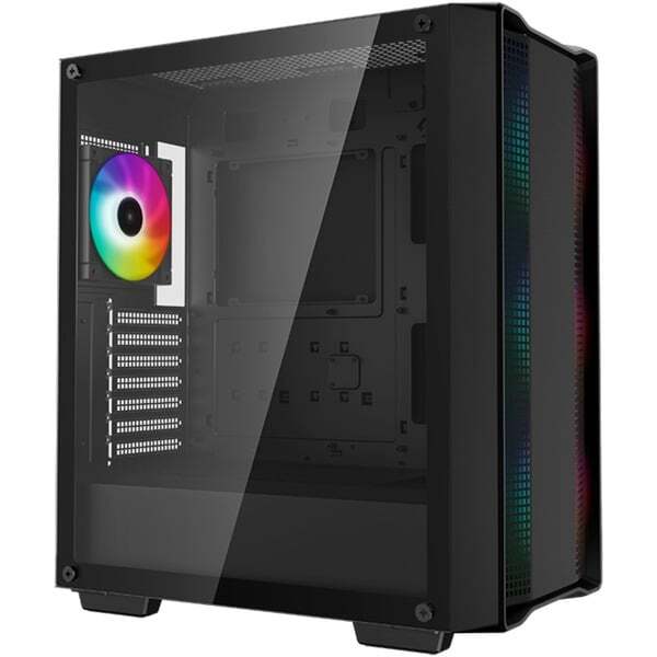 Deepcool CC560 ARGB - miditower chassi, Svart