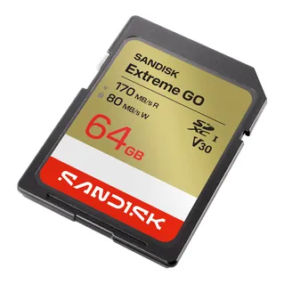 SanDisk Extreme 64 GB SDXC UHS-I U3 V30 A1 kort