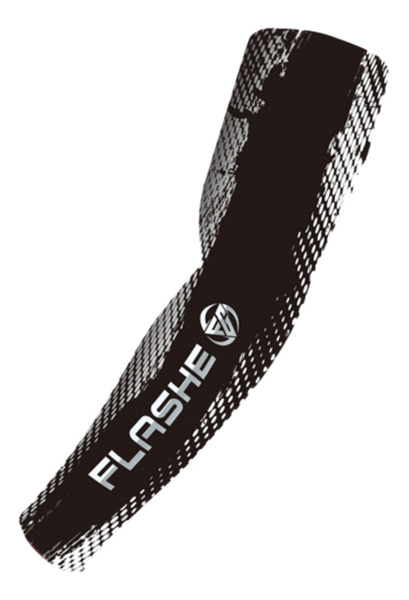 Flashe Gaming Sleeve, storlek L, polyesterfiber, svart/vit