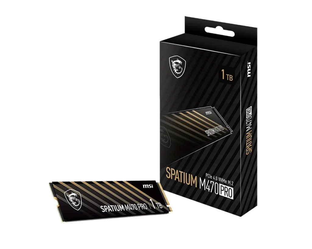 MSI SPATIUM M470 PRO PCIe 4.0 NVMe M.2 2TB