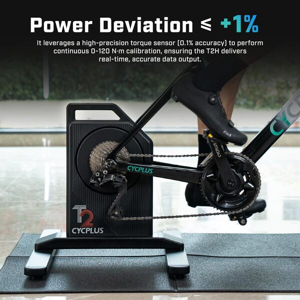 CYCPLUS T2H Smart Bike Trainer Black