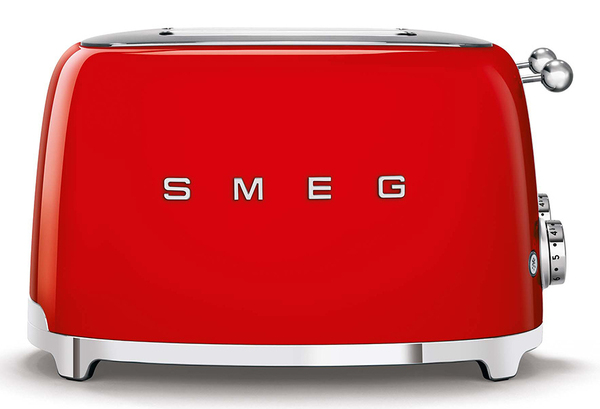 Smeg 50's Style - toaster, 4 slice(s),  Red