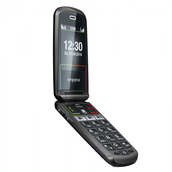 EMPORIA SELECT 3G, MUSTA FLIP  GSM-PUHELIN