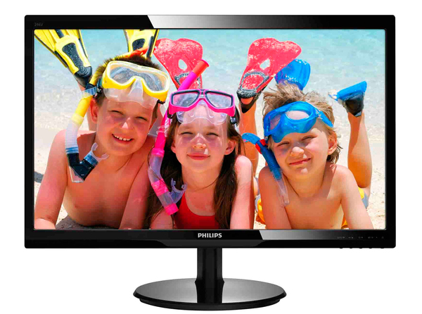 Philips 24" 246V5LHAB, Full HD, TFT - monitor