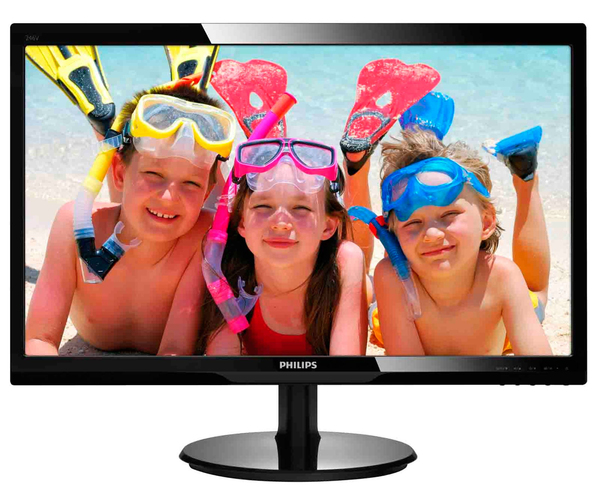 Philips 24" 246V5LHAB, Full HD, TFT - monitor