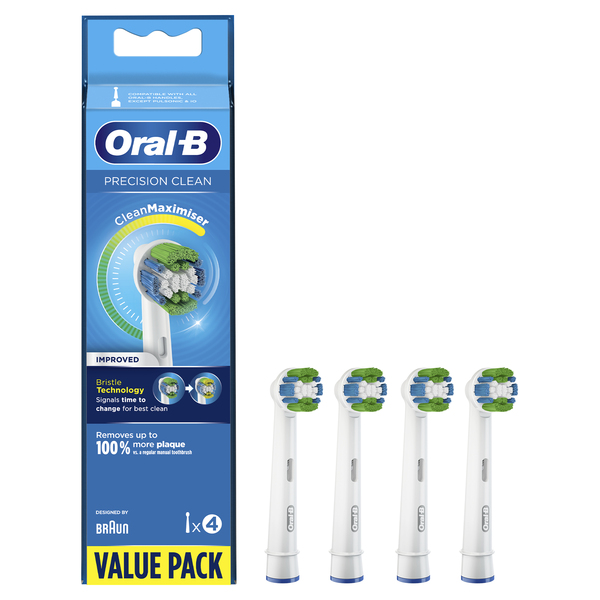 Oral-B Precision Clean - brush head, 4pcs Oral-B Precision Clean - brush head, 4pcs
