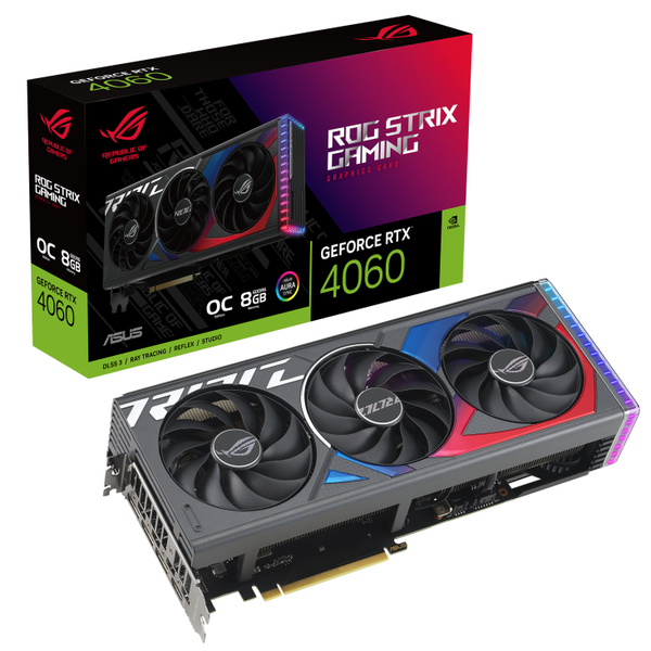 Asus GeForce RTX 4060 ROG Strix O8G Gaming - graphics card
