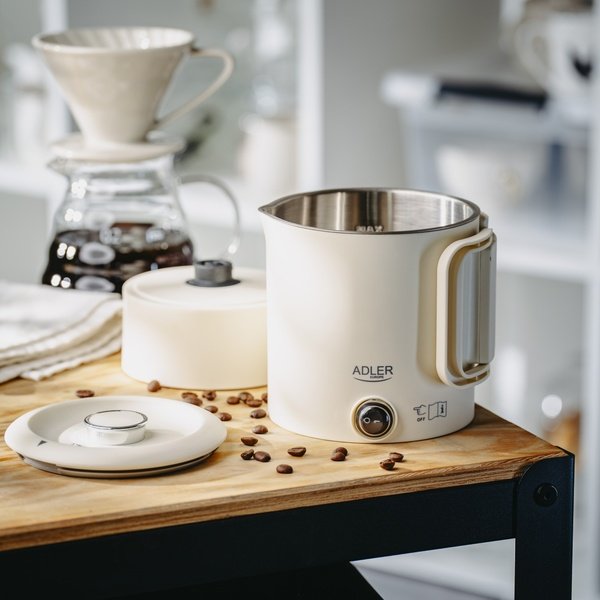 Adler AD 1388b Tourist kettle, 0.8L, 650W, Beige