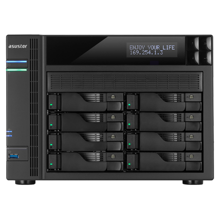 ASUSTOR AS6208T 8-Bay NAS Intel Celeron