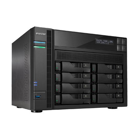 ASUSTOR AS6208T 8-Bay NAS Intel Celeron