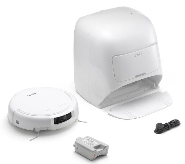 DJI ROMO S -robotti-imuri, valkoinen DJI ROMO S -robotti-imuri, valkoinen