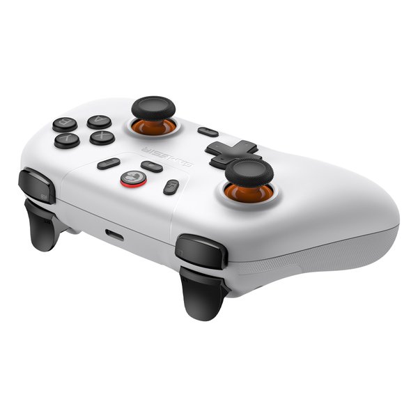 GameSir Nova Lite Multiplatform Gamepad - tr&aring;dl&ouml;s controller, vit (Hall-Effect Sticks)
