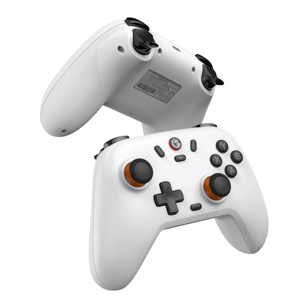 GameSir Nova Lite Multiplatform Gamepad - tr&aring;dl&ouml;s controller, vit (Hall-Effect Sticks)