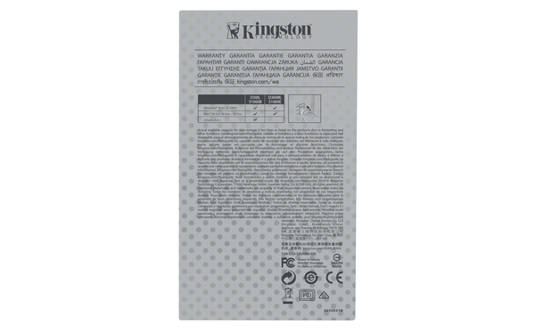 Kingston IronKey Basic S1000 128GB USB 3.2 Gen 1x1 - memory stick, Silver