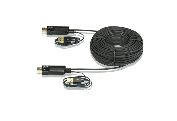 Aten Active Optic HDMI + USB &ndash; HDMI 1.3 - cable, 30 m, Black