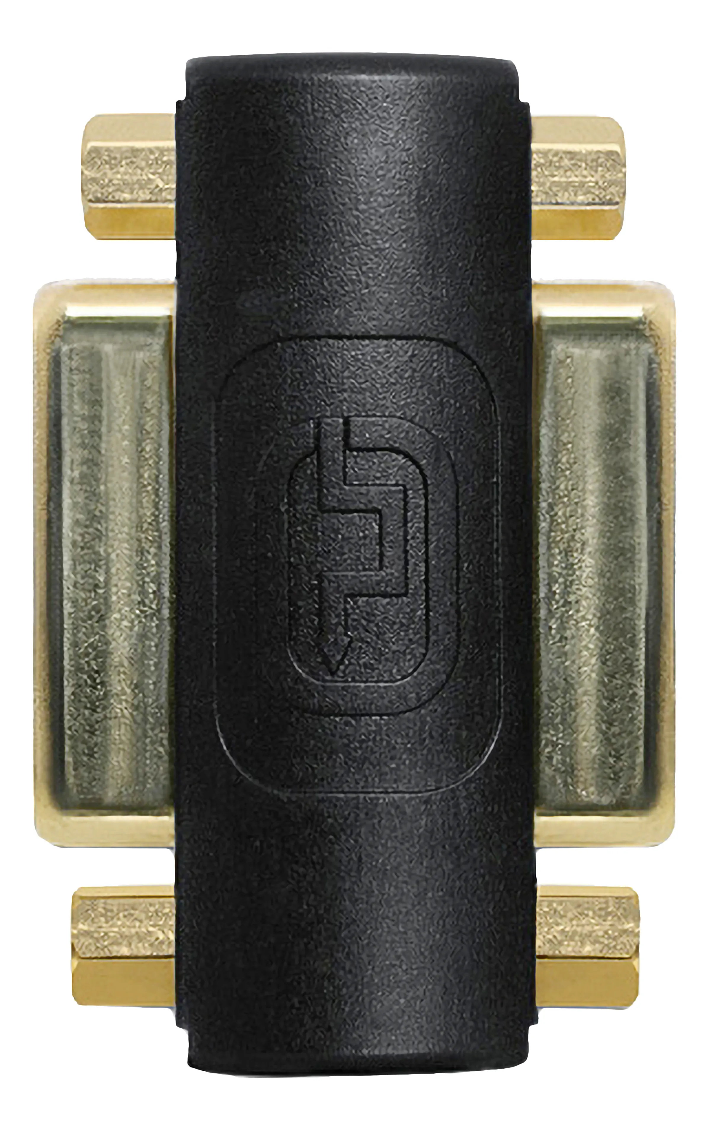 Deltaco DVI-I Dual Link adapter, female - female, musta