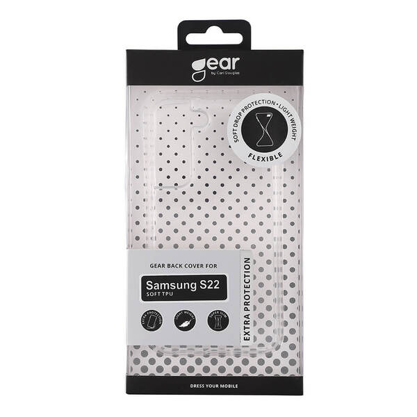 GEAR TPU, Galaxy S22 - fodral, Transparent