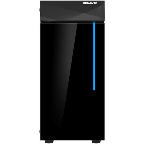 Gigabyte C200 - miditower chassi, fönster, Svart