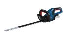 Bosch GHE 18V-60 Cordless Hedge Trimmer, includes 4.0Ah battery and charger