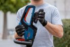 Bosch GHE 18V-60 Cordless Hedge Trimmer, includes 4.0Ah battery and charger