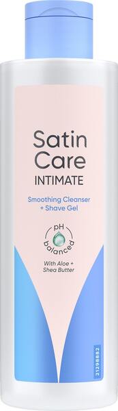 Gillette Satin Care Intimate 2in1 Cleanser + Shave Gel 190 millilitres - shaving gel