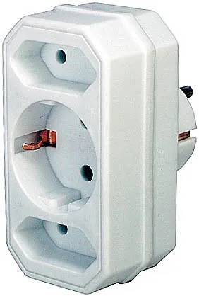 Brennenstuhl virtapaneeli, 1xCEE 7/4, 2xCEE 7/16, CEE 7/7 liitin, valkoinen