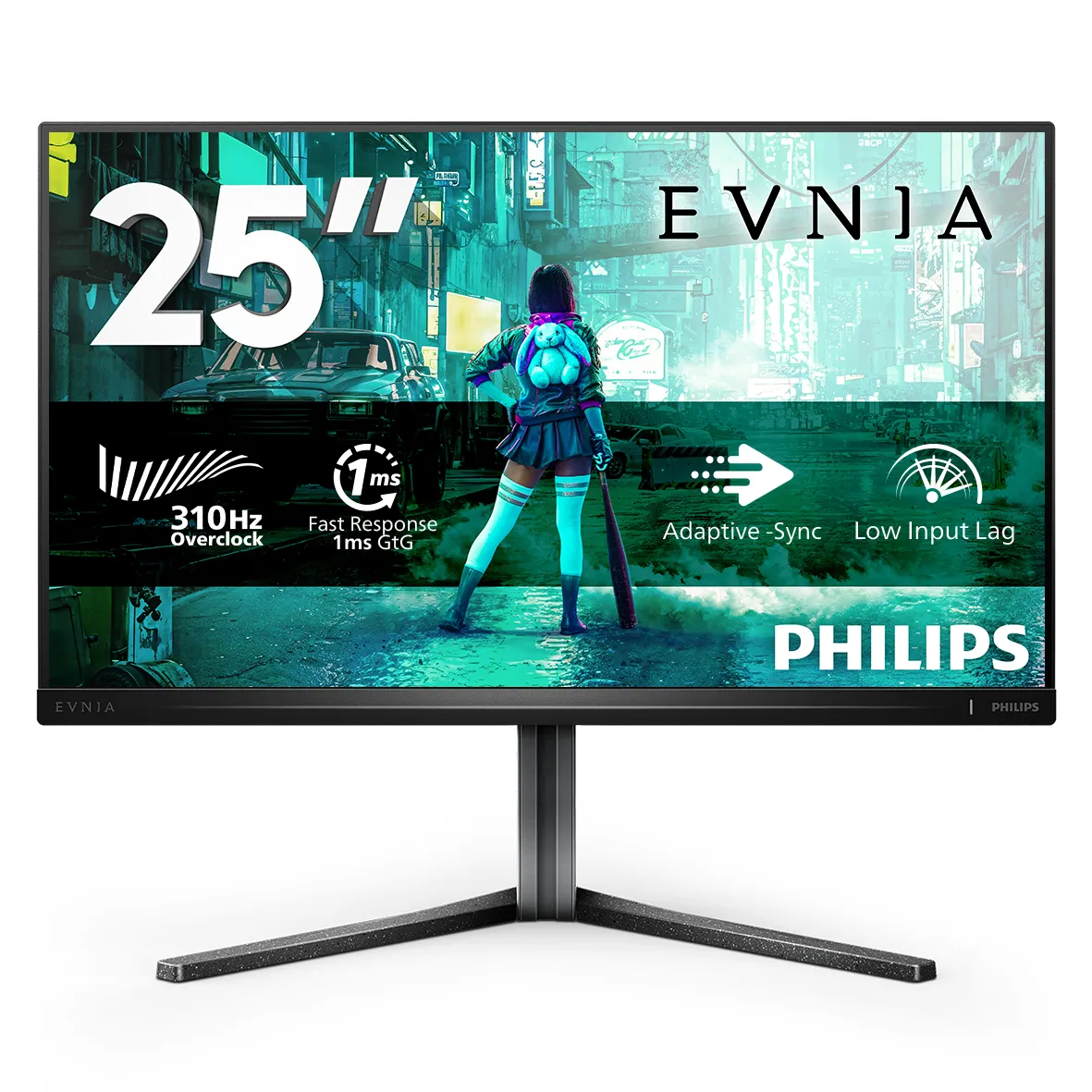 Philips 25M2N3200U/00 24.5" Full HD, Fast IPS gamingsk&auml;rm