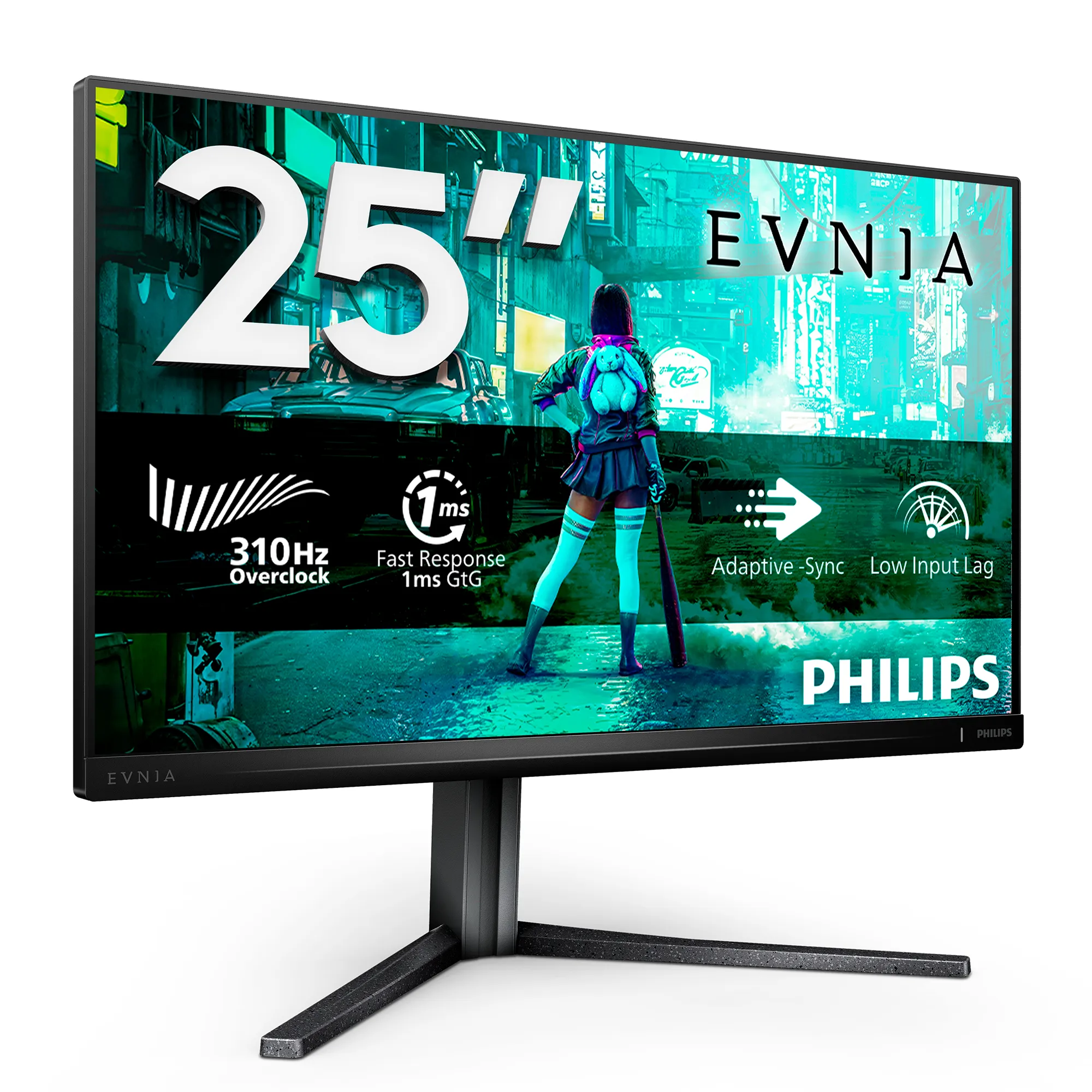 Philips 25M2N3200U/00 24.5" Full HD, Fast IPS gamingsk&auml;rm