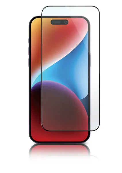 Panzer Full-Fit Glass, iPhone 15 - sk&auml;rmskydd