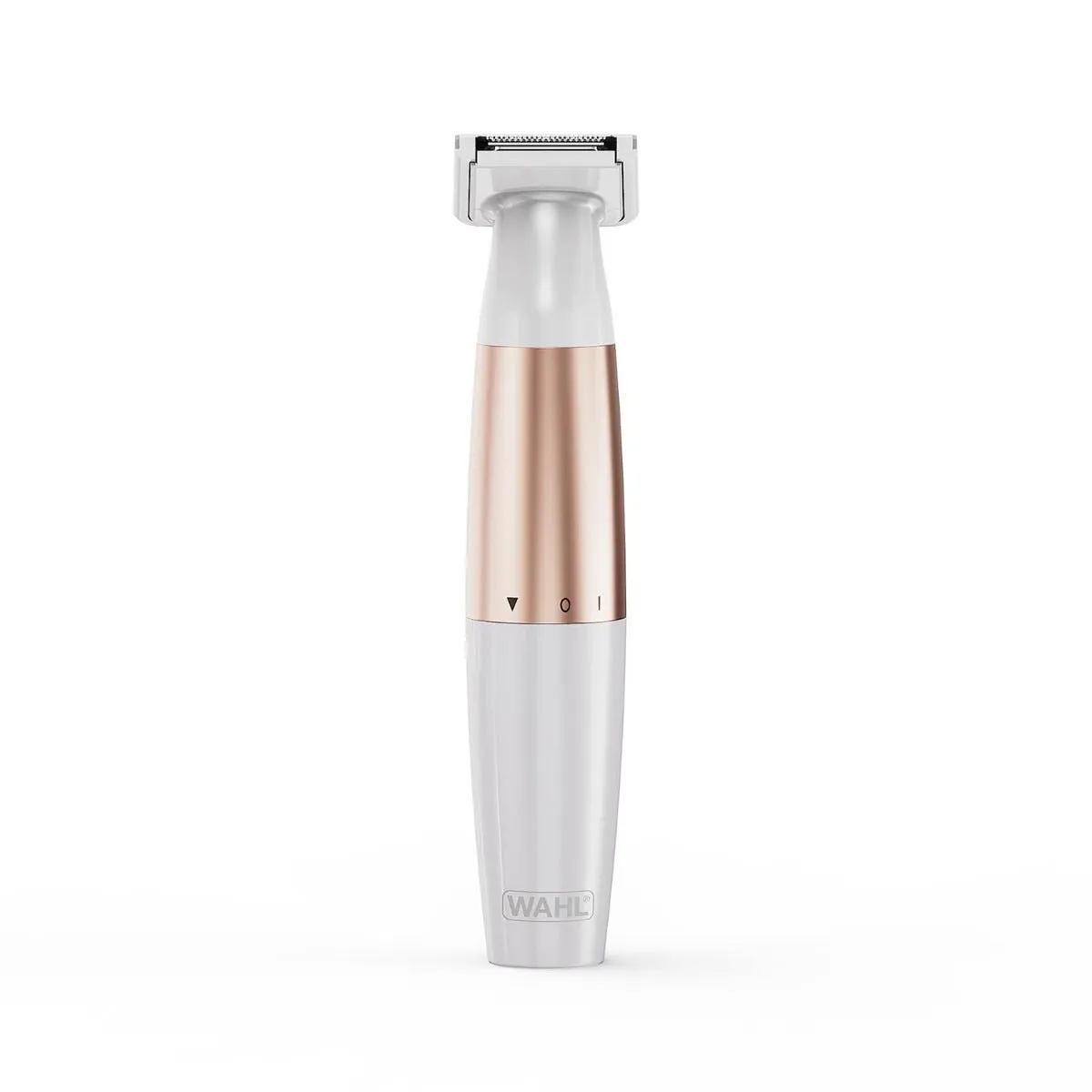 WAHL Trim & Shave 3028668 Cordless, Washable Bikini Trimmer, White and Rose Gold