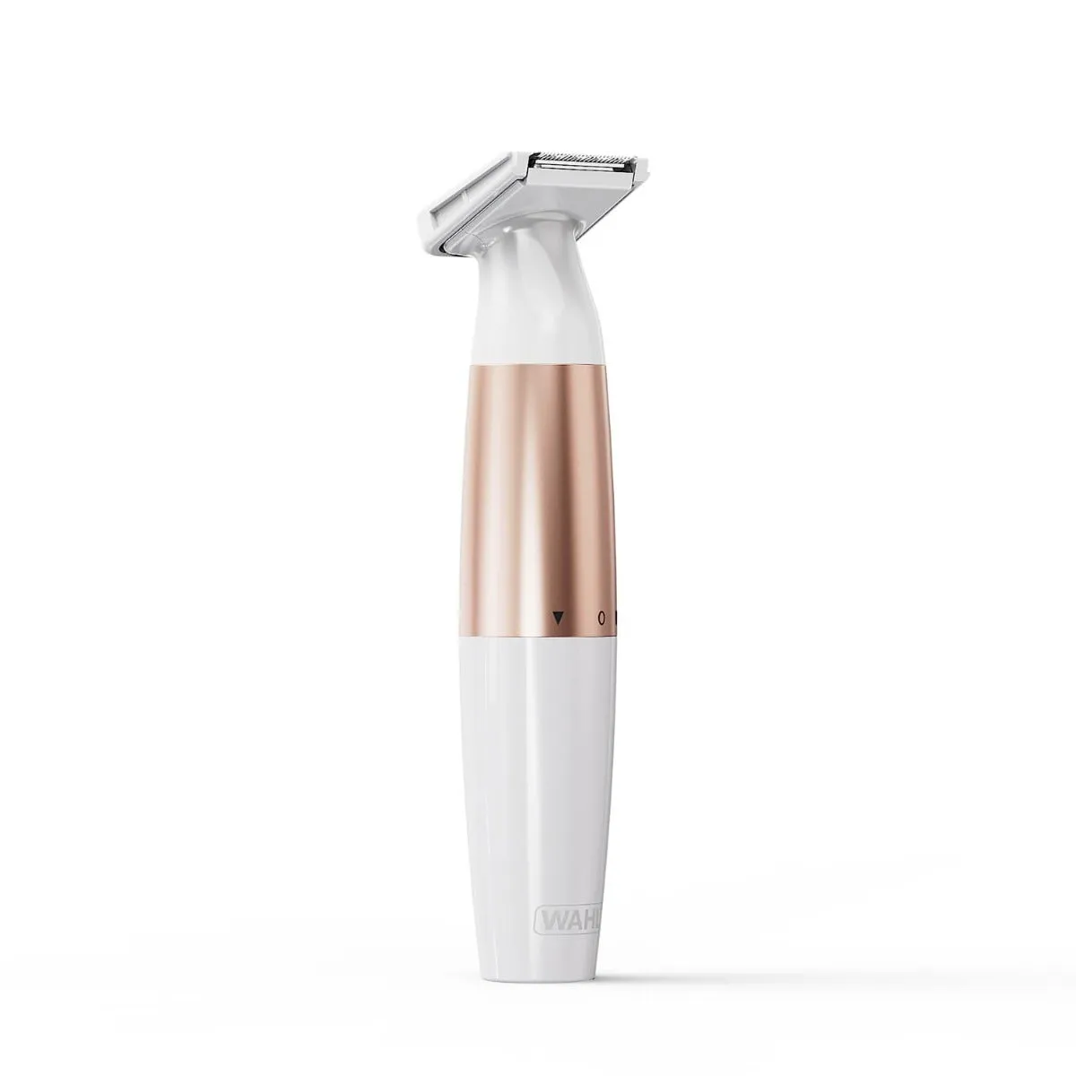 WAHL Trim &amp; Shave 3028668 Cordless, Washable Bikini Trimmer, White and Rose Gold