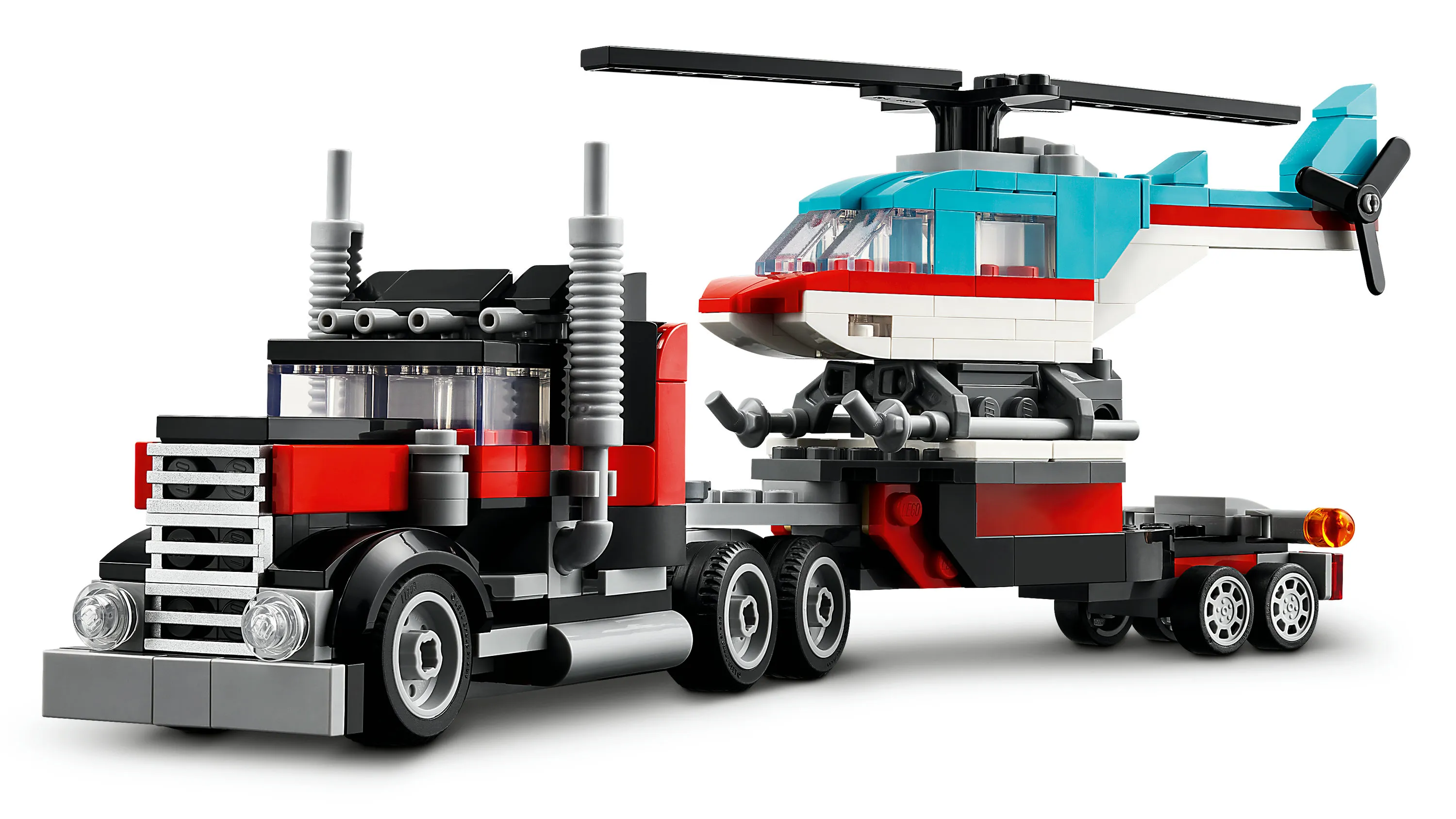 LEGO Creator Lava Car and Helicopter 31146