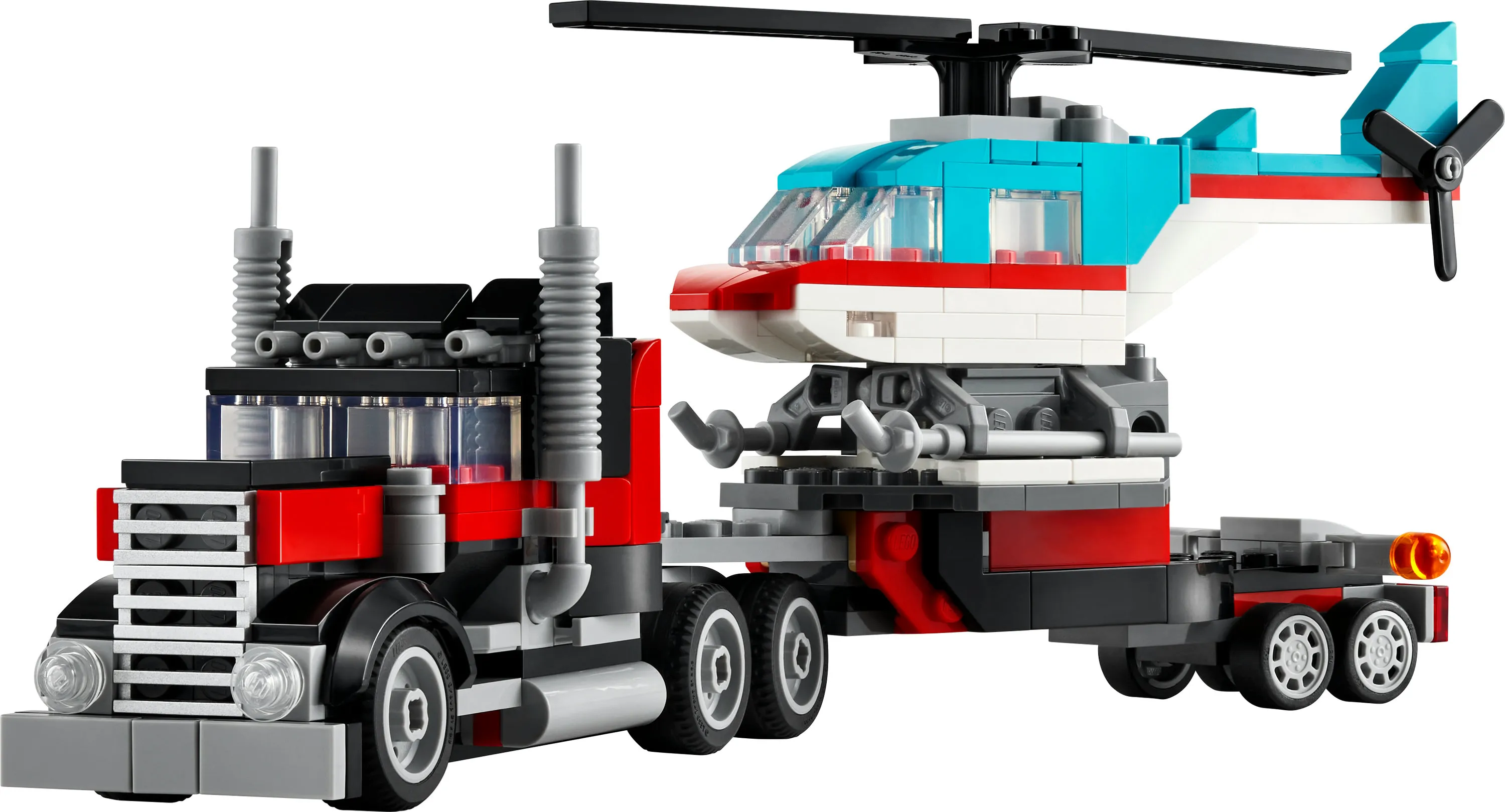 LEGO Creator Lava Car and Helicopter 31146