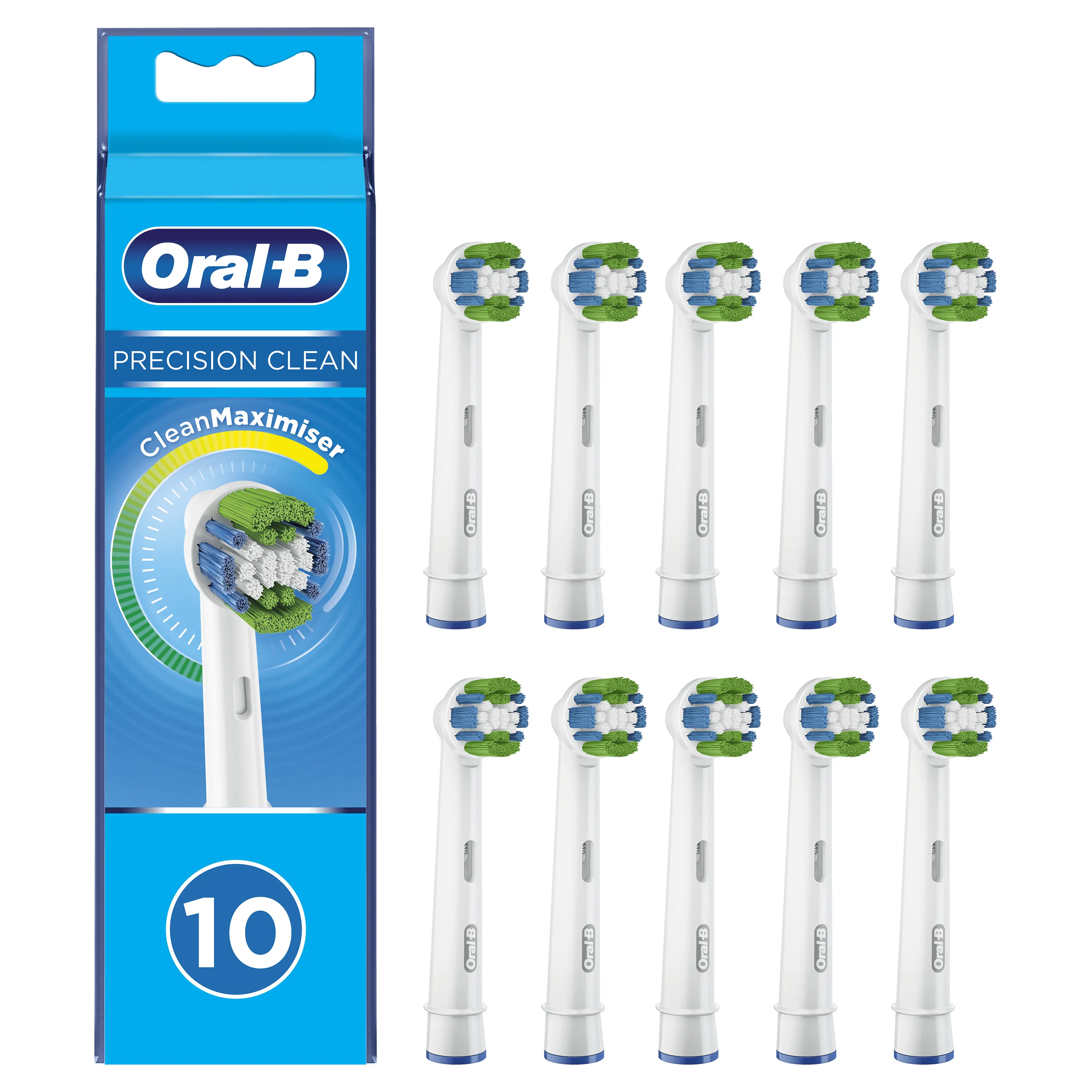 Oral-B Precision Clean - borsthuvud, 10 st