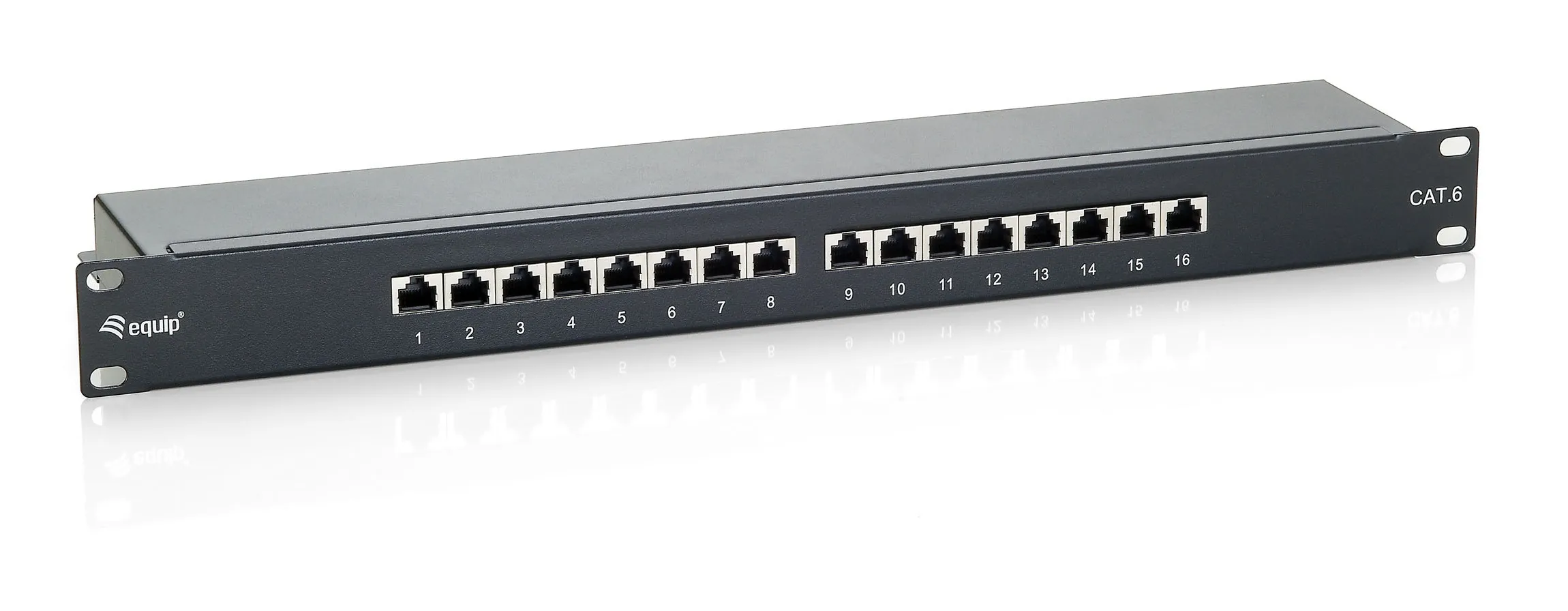 PatchPanel Cat.6 16 Port equip