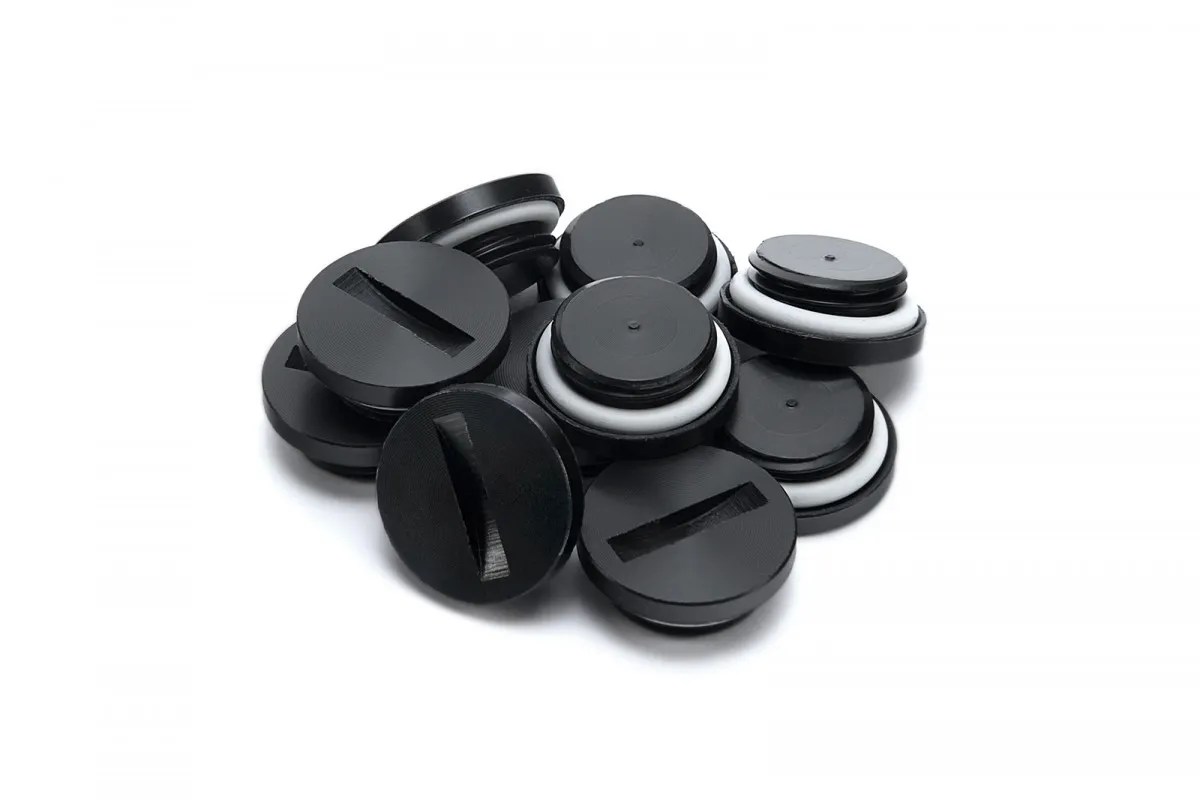 EKWB EK-PLUG G1 / 4 Acetal - Black (10-pack), plug (black)