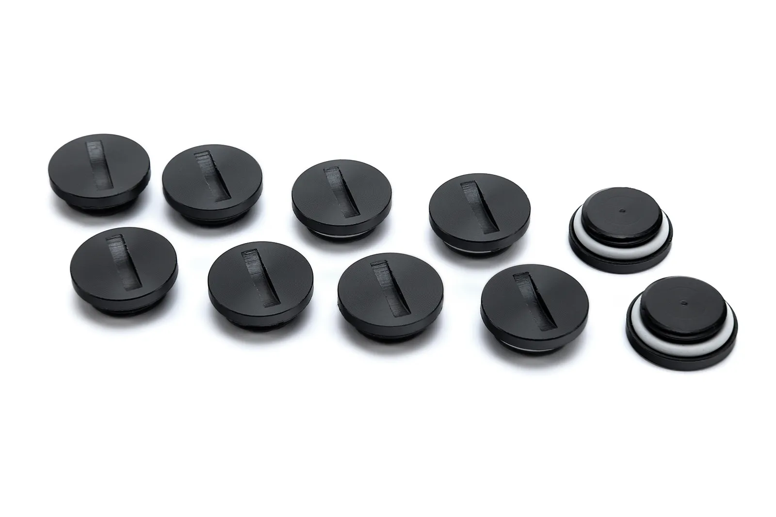 EKWB EK-PLUG G1 / 4 Acetal - Black (10-pack), plug (black)