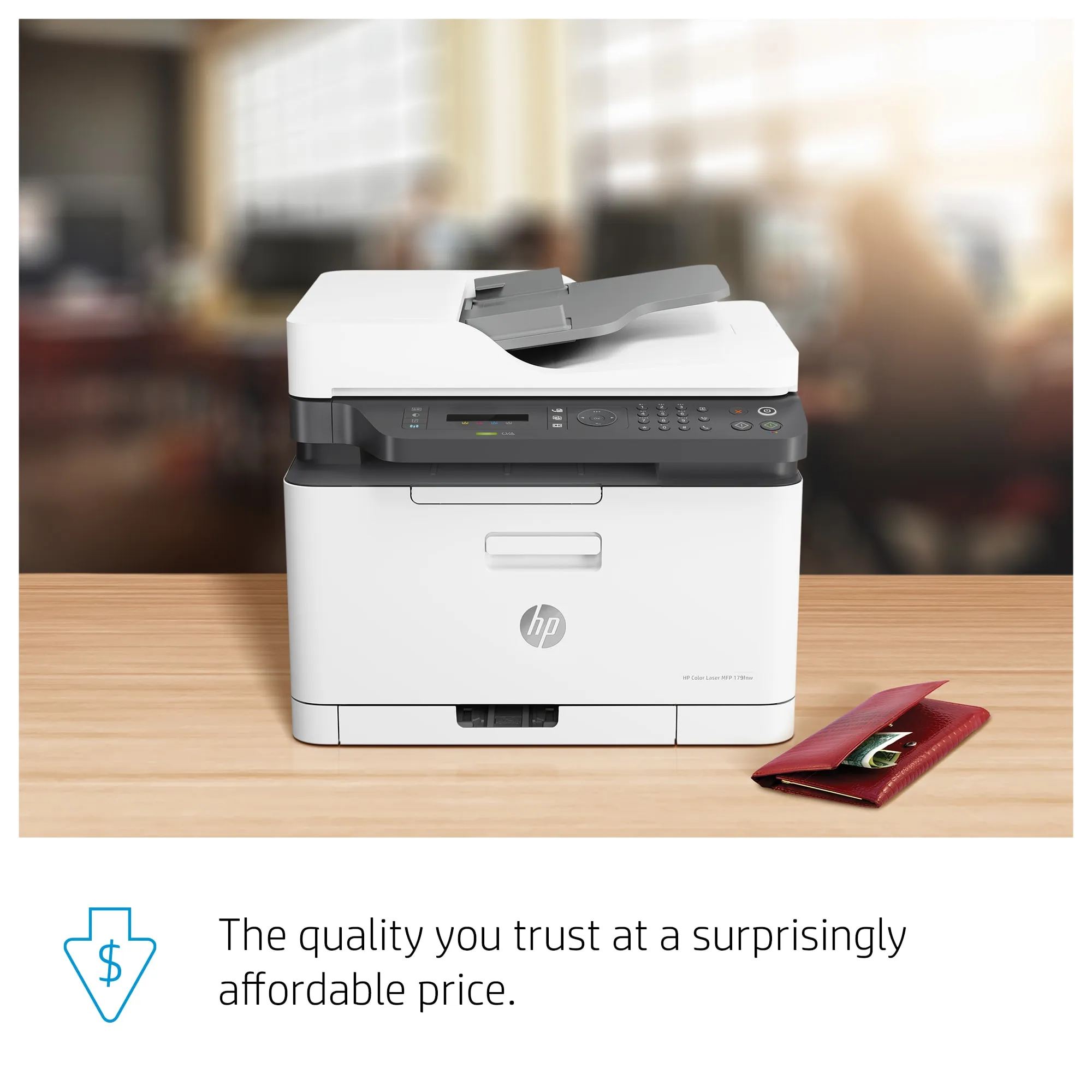 HP Color Laser MFP 179fnw printer