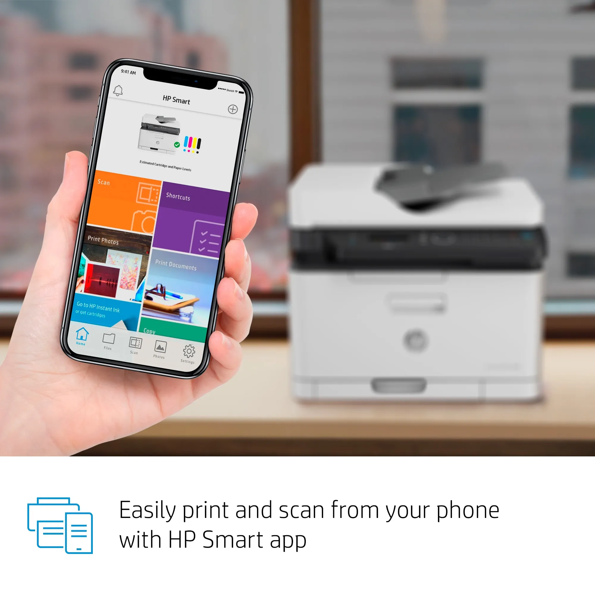 HP Color Laser MFP 179fnw printer