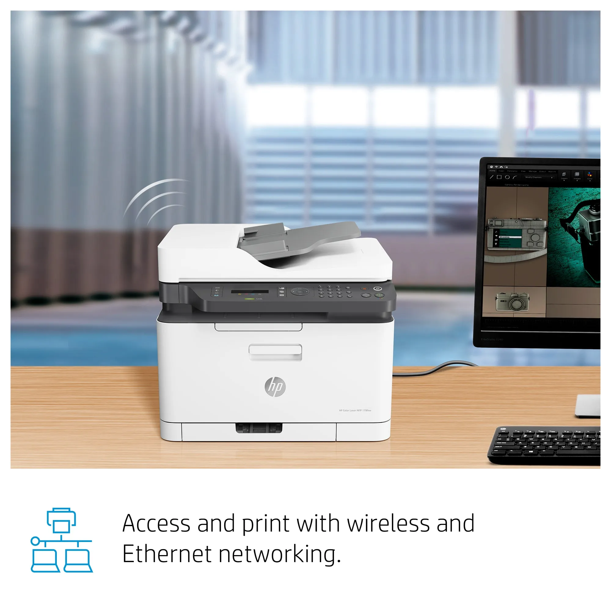 HP Color Laser MFP 179fnw printer