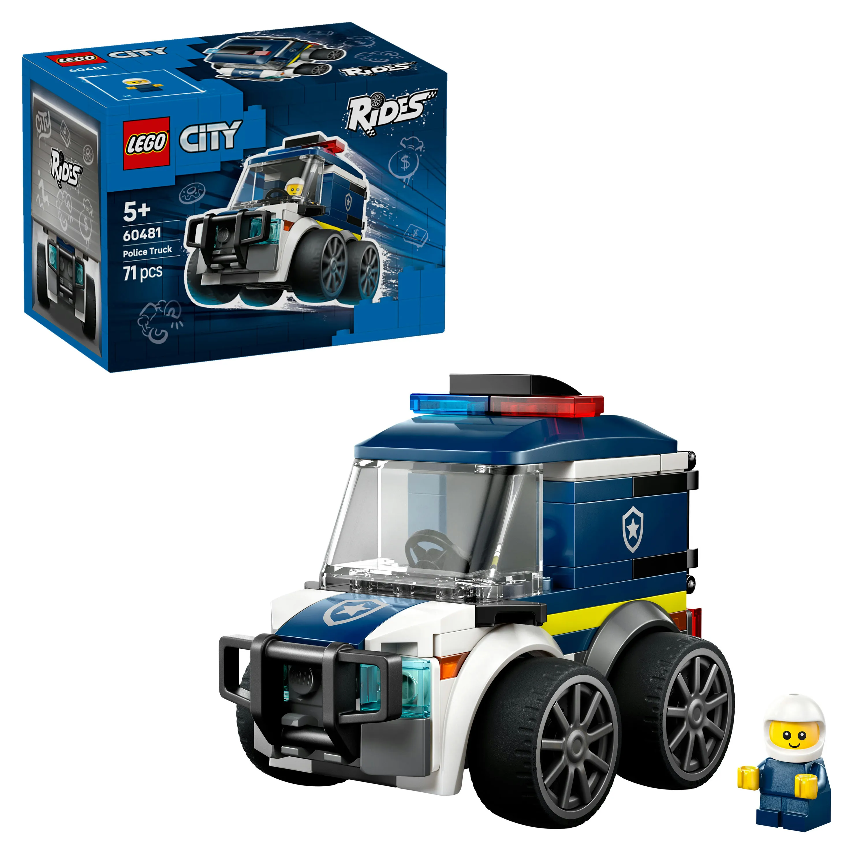 LEGO City Menopelit &ndash; Poliisiauto 60481