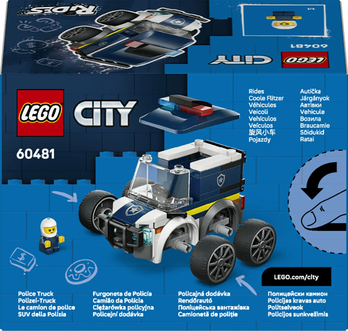 LEGO City Menopelit &ndash; Poliisiauto 60481