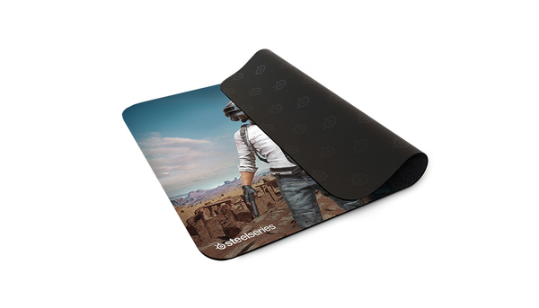 SteelSeries QcK+ PUBG Miramar Edition -pelihiirimatto, 450x400 mm, moniv&auml;rinen