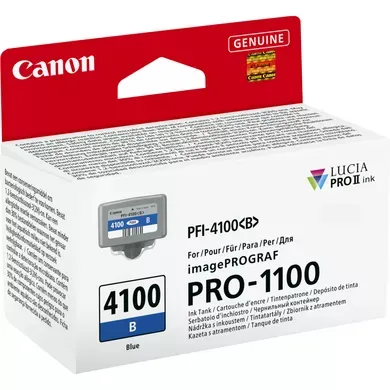 Canon PFI-4100 ink tank, 700 ml, Blue Canon PFI-4100 ink tank, 700 ml, Blue