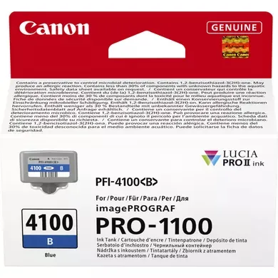 Canon PFI-4100 ink tank, 700 ml, Blue Canon PFI-4100 ink tank, 700 ml, Blue