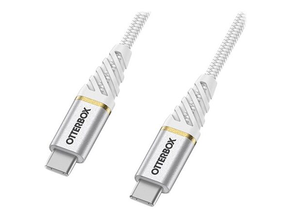 OtterBox Premium USB-C - USB-C - cable, White, 2m