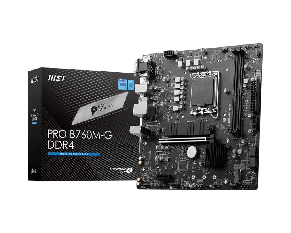 MSI PRO B760M-G DDR4 mATX - motherboard