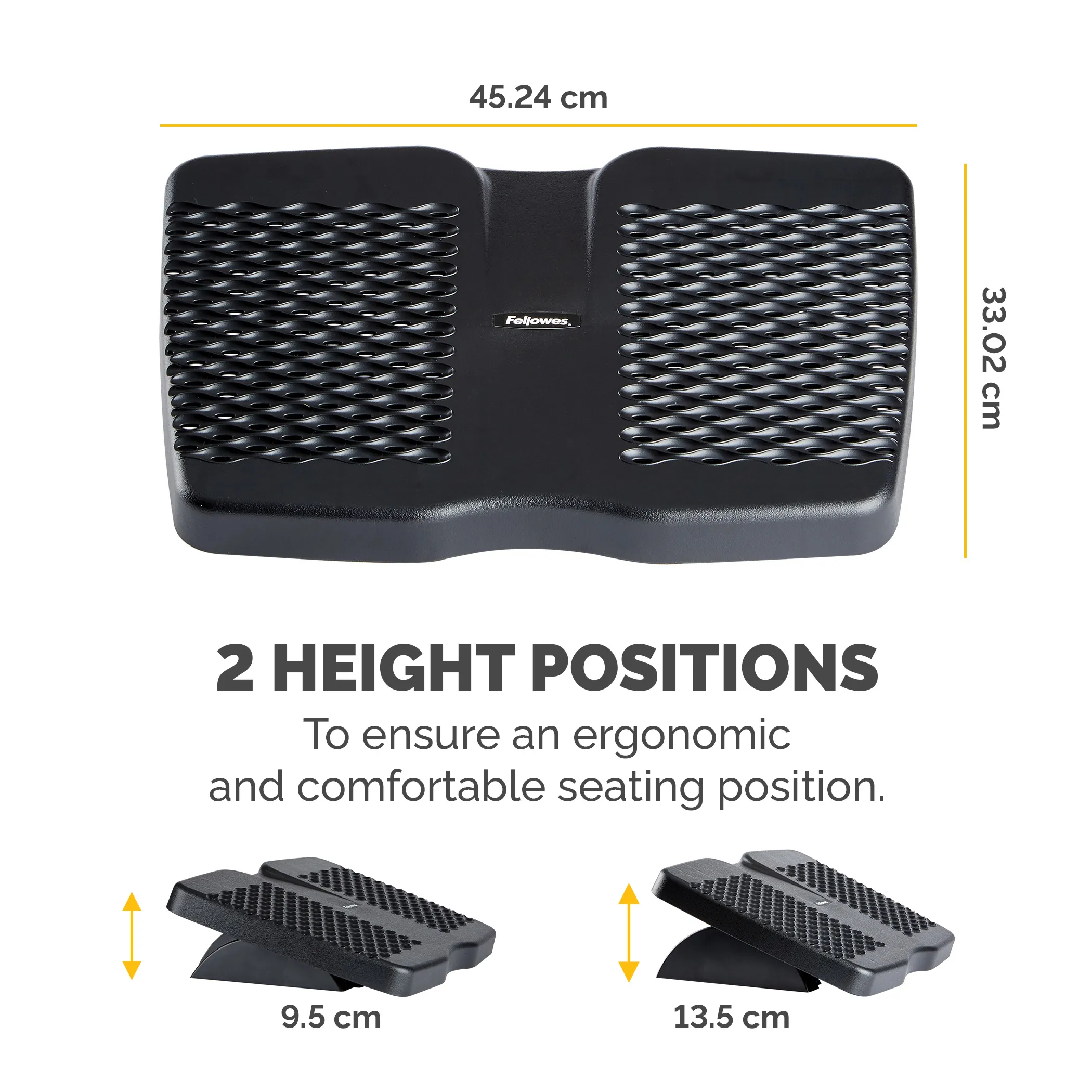 FELLOWES Chair Foot Support Refresh