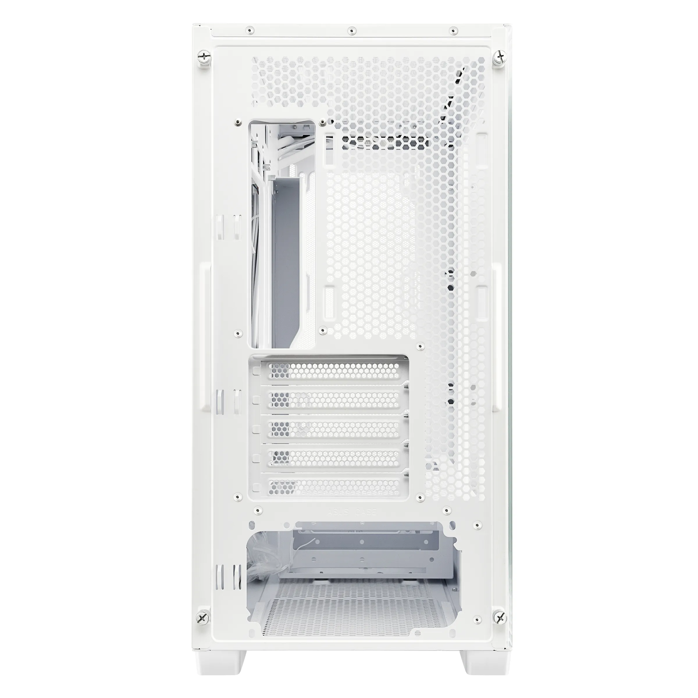 Asus A21 - mATX case, window, White